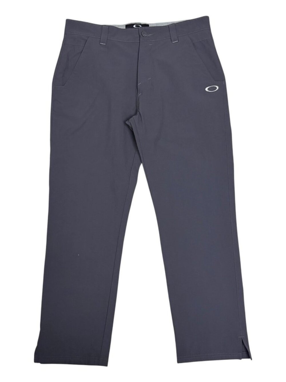 OAKLEY Pants Grey Casual Light Straight Trousers Mens Medium / 34x30